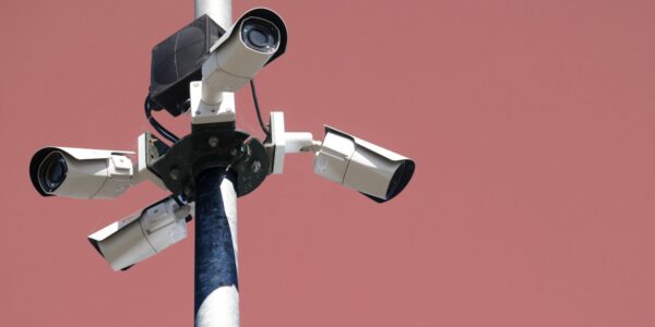 An image showing security cameras to illustrate an article about the government updating the privay act 1988.