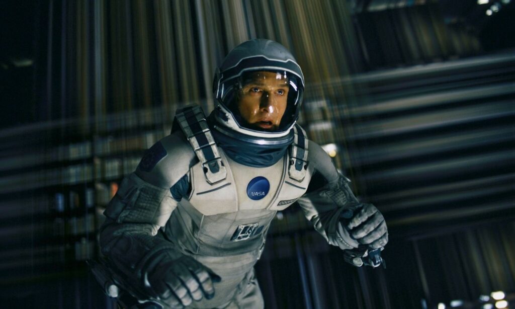 An image of the film interstellar to illustrate and article about natures lost law