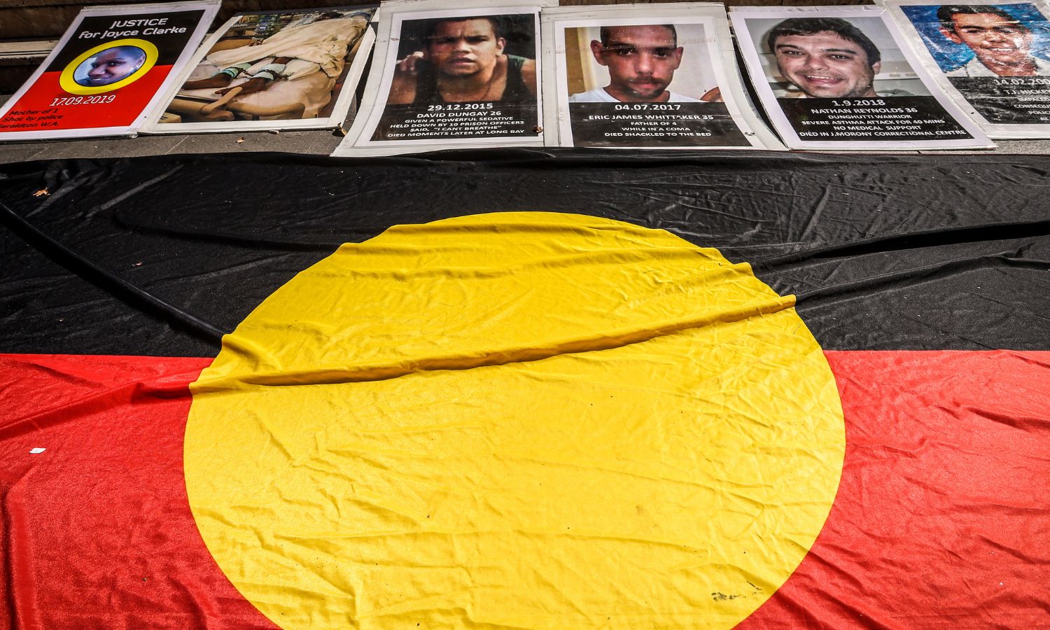 Image showing indigenous people who have died in police custody australia