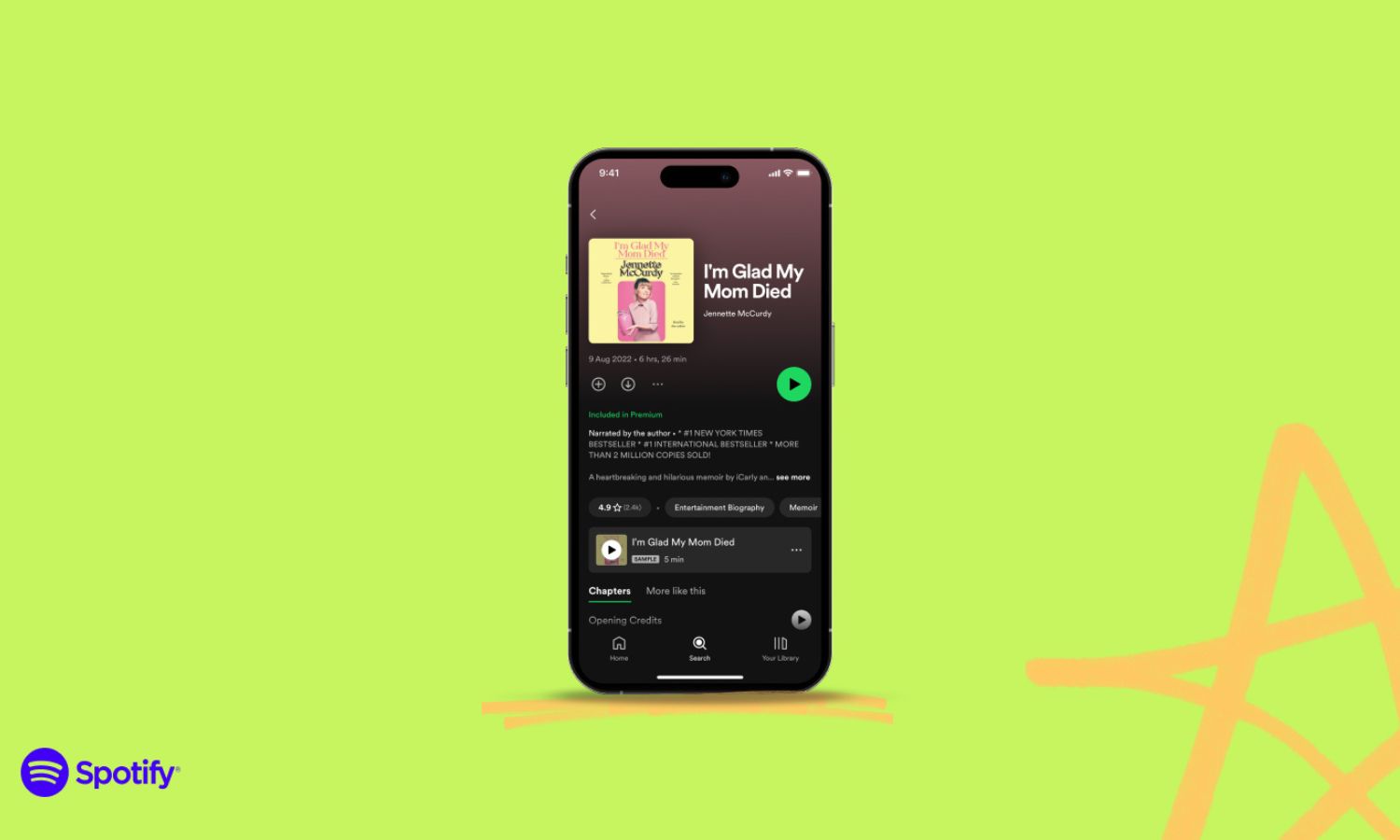 Spotify audiobooks