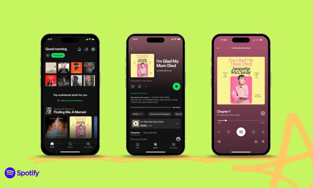 Spotify audiobooks