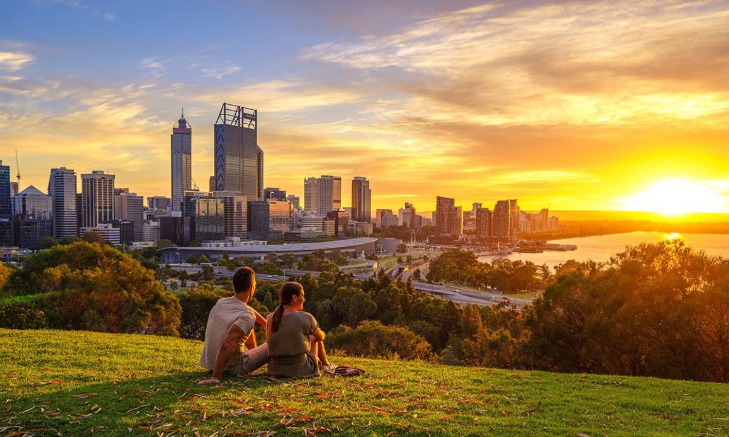 where to watch sunset in perth