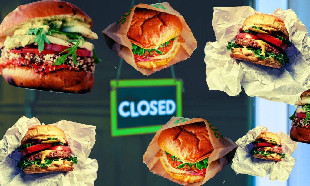 An image showing vegan fast food in australia
