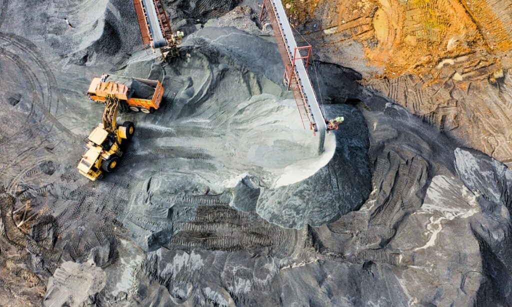 An image of a coal mine which australia wants to phase out