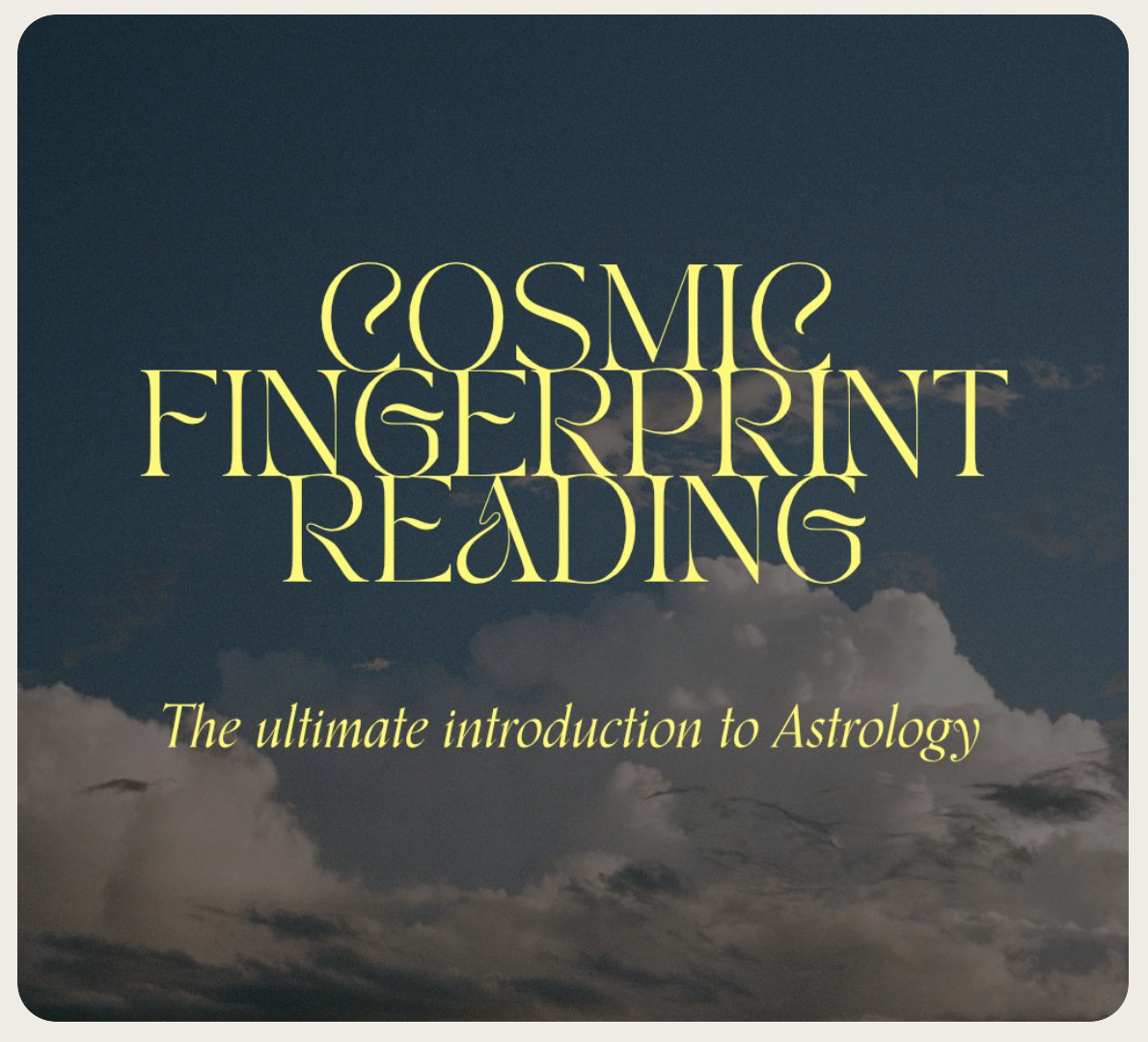 Image for Cosmic Reading from Lusid