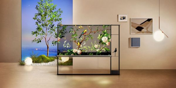 LG transparent TV