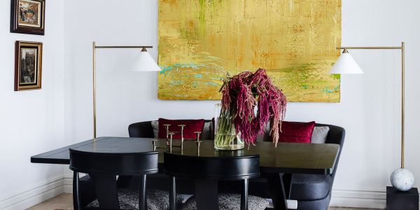 how to hang art in a rental