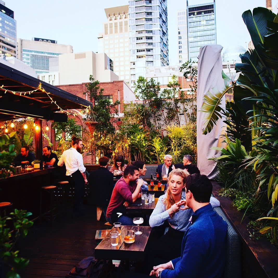 Old Mate's Place rooftop bar