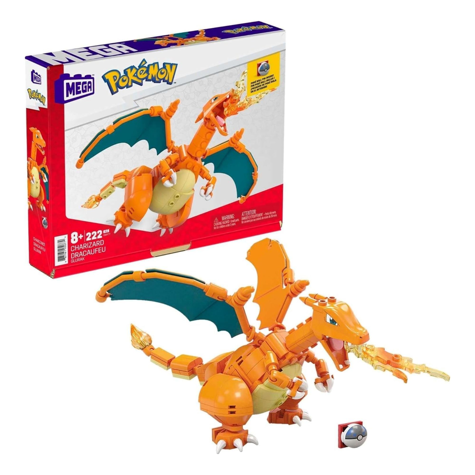 Pokémon Charizard Construction Set - Amazon Prime Day Deals