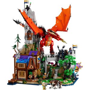 LEGO Ideas Dungeons & Dragons: Red Dragon’s Tale 21348 Building Kit Best Amazon Prime Day LEGO Deals