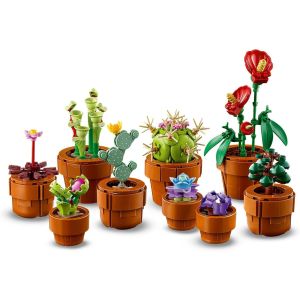 LEGO Icons Tiny Plants Set 10329 Artificial Flowers in 9 Buildable Teracotta-Coloured Pots Best Amazon Prime Day LEGO Deals