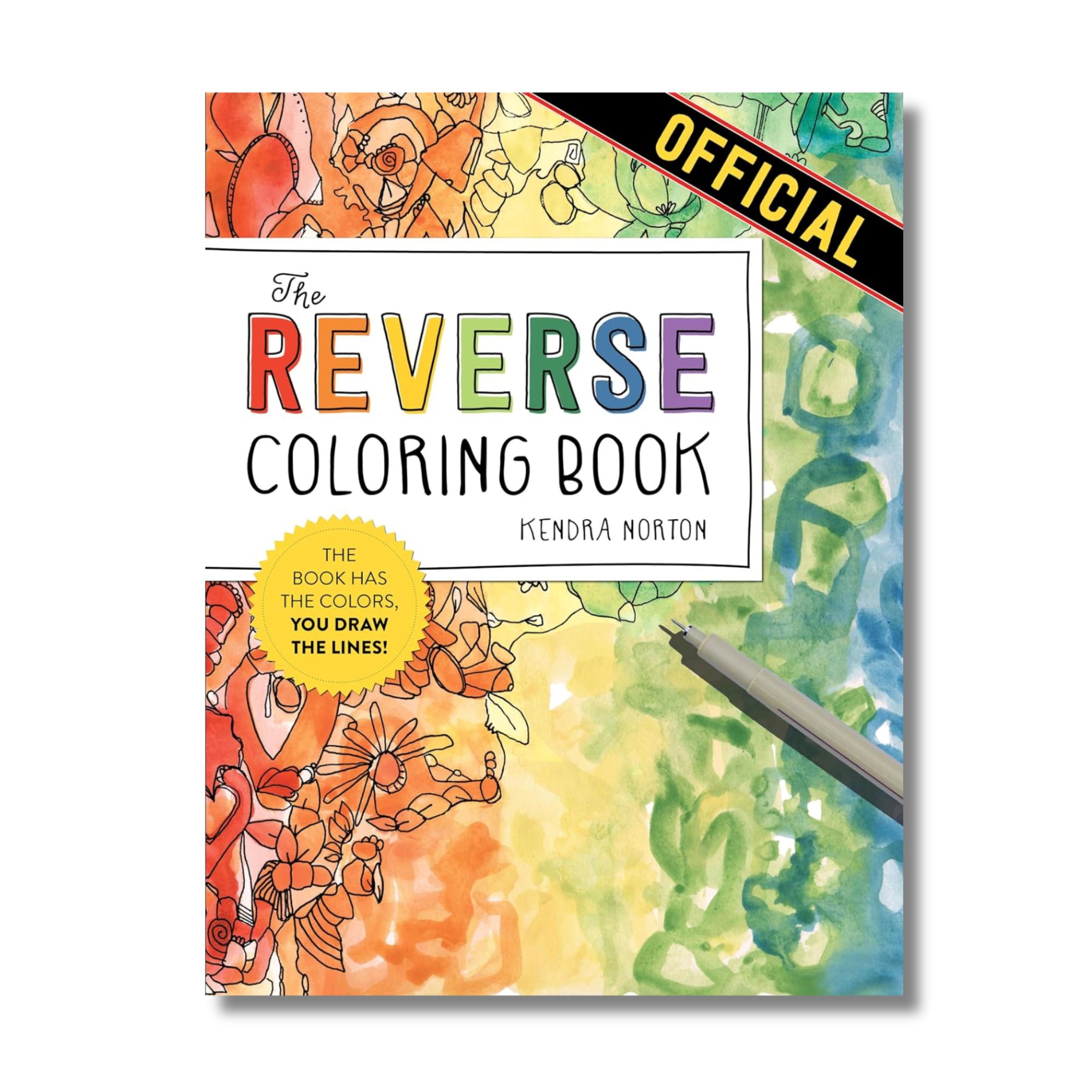 The Reverse Colouring Book