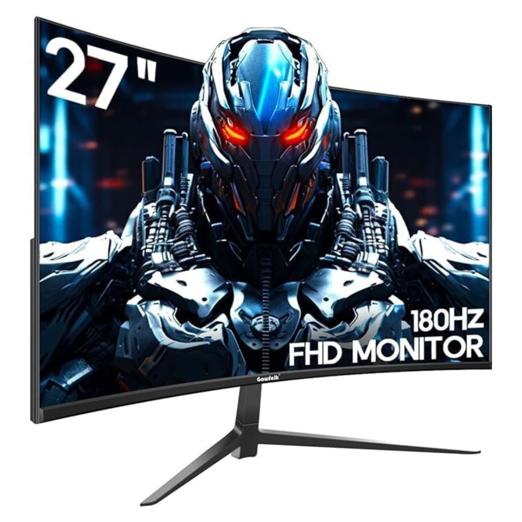 Gawfolk 27 Inch Curved Gaming Monitor