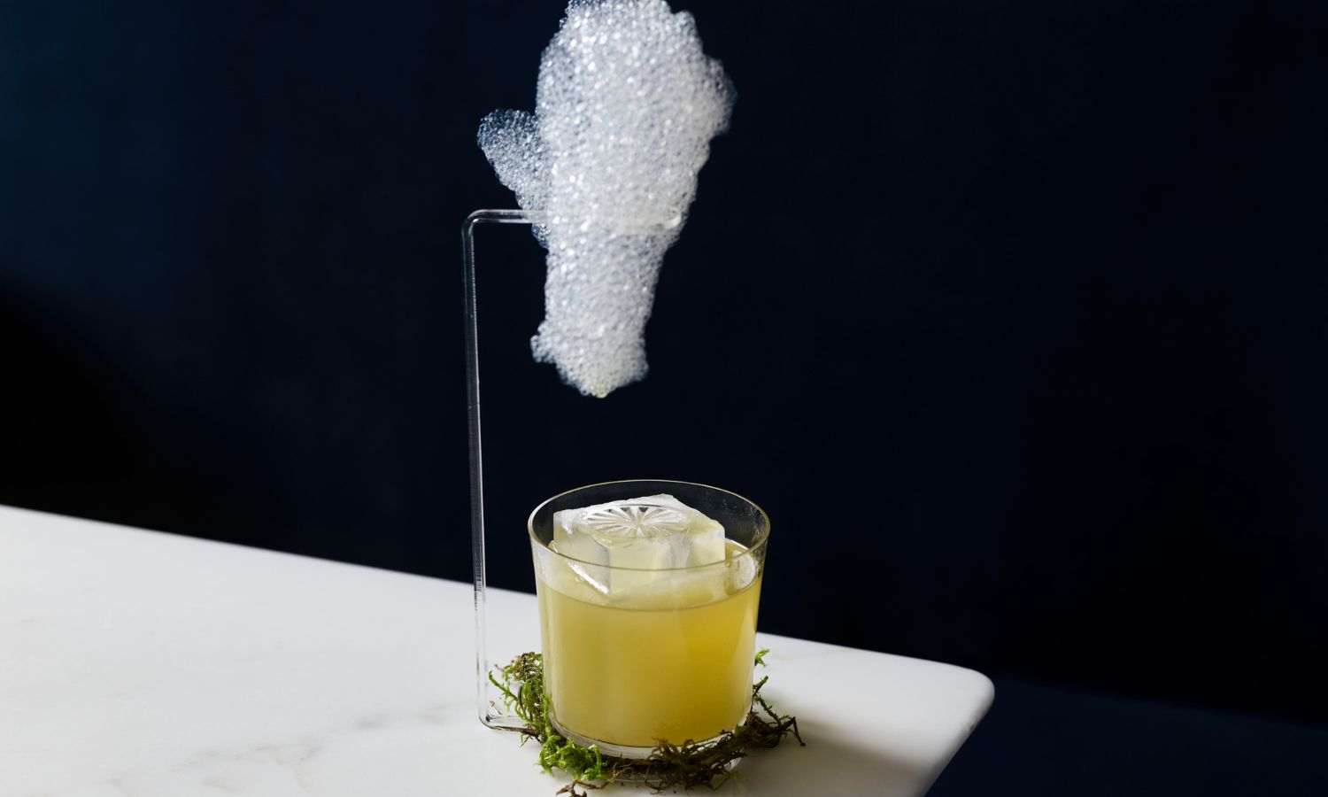 matcha cocktail Aster