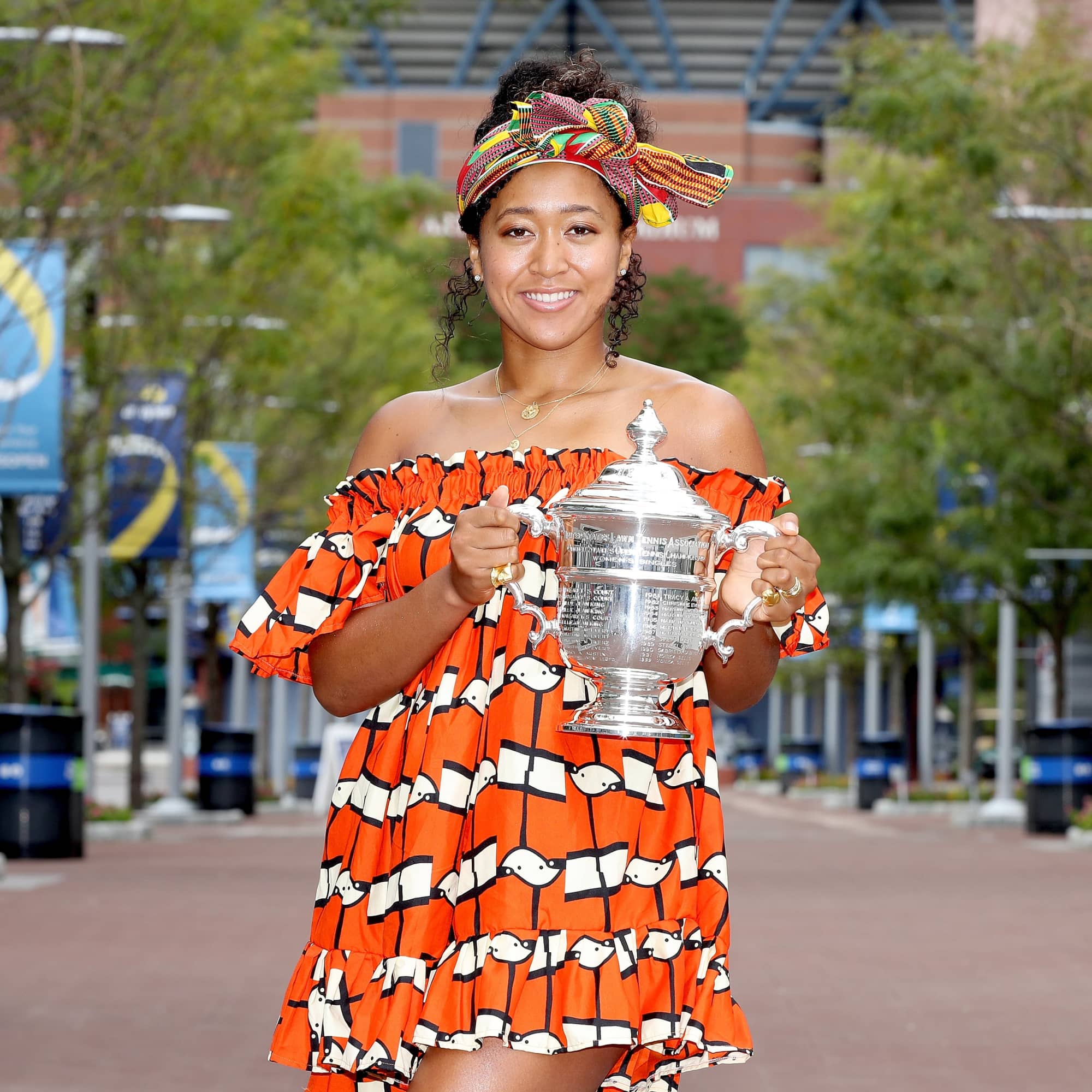 Naomi Osaka Commemorates Her US Open Win With A Joyful Outfit That