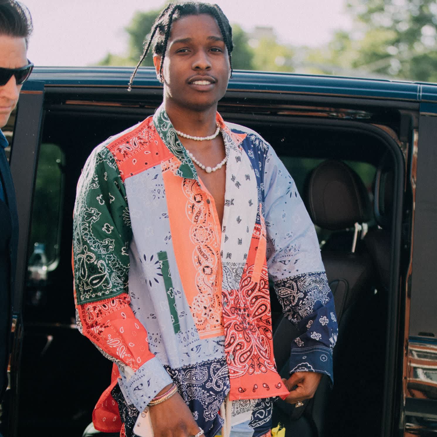 Wearing a Black and Green Set, A$AP Rocky Has the Best Style in the Rap  Game Because He Breaks the Rules