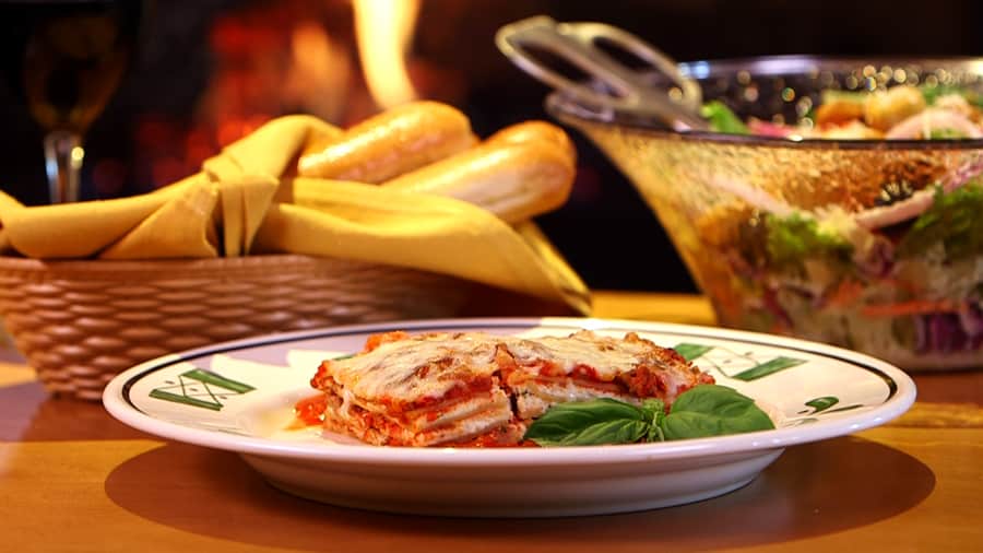Lasagna Classico, Lunch & Dinner Menu