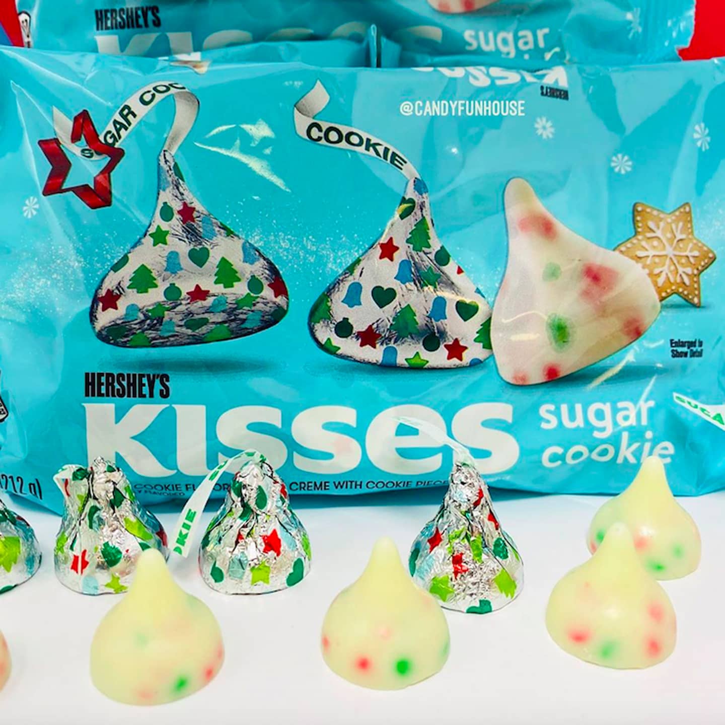 Hershey's New Sugar Cookie Kisses Have Real (and Colorful) Cookie ...