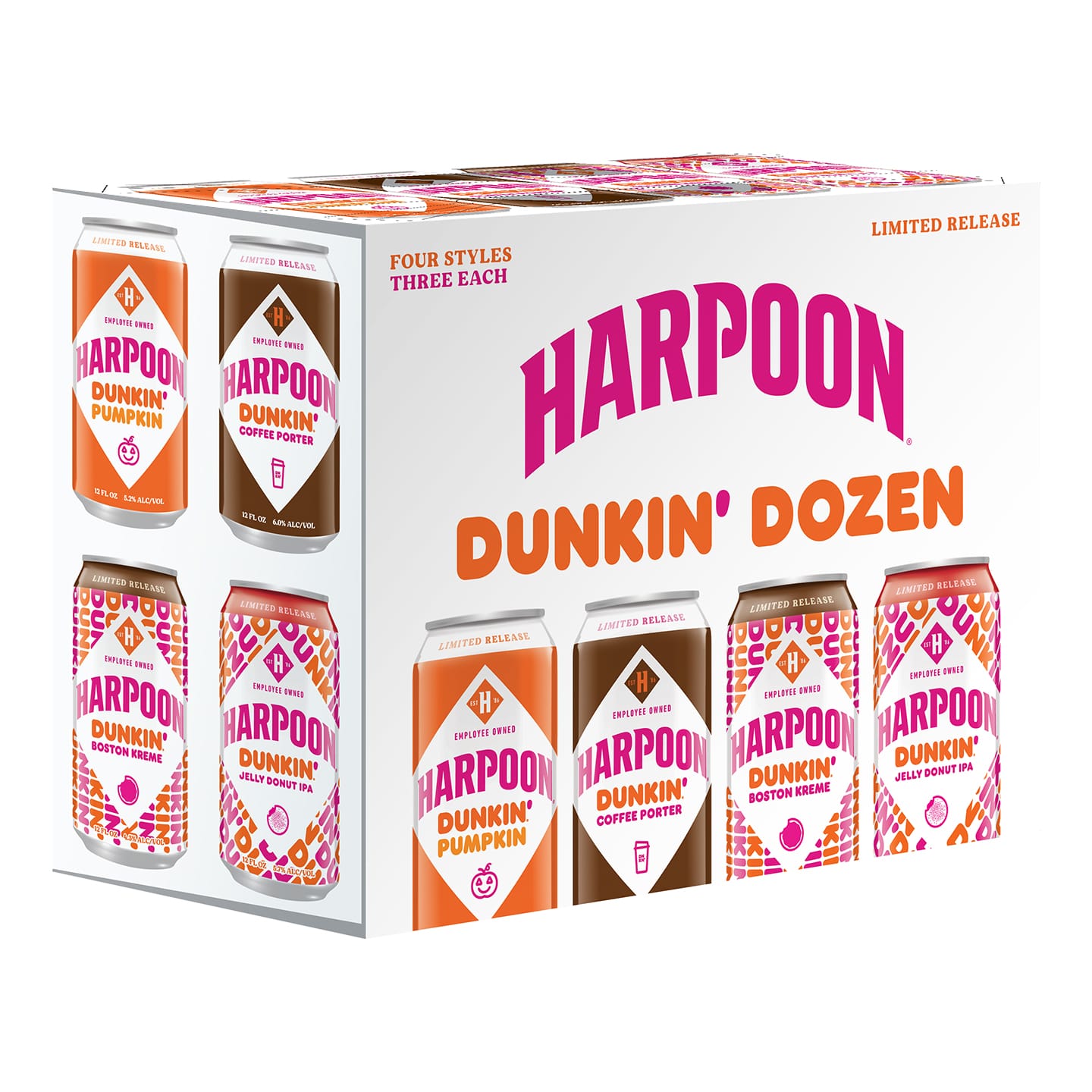 Dunkin's New DoughnutInfused Beers Are Here to Shake Up Your Next