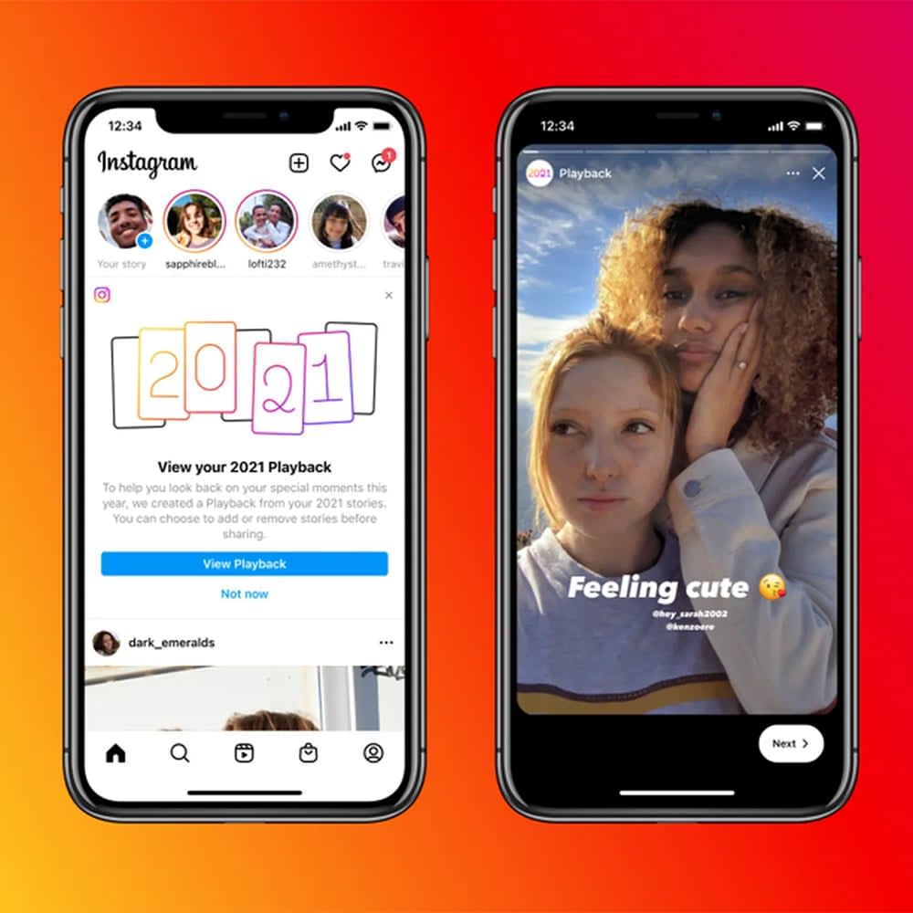 Instagram's Playback Feature Lets You Compile Your Fave 2021 IG Stories ...