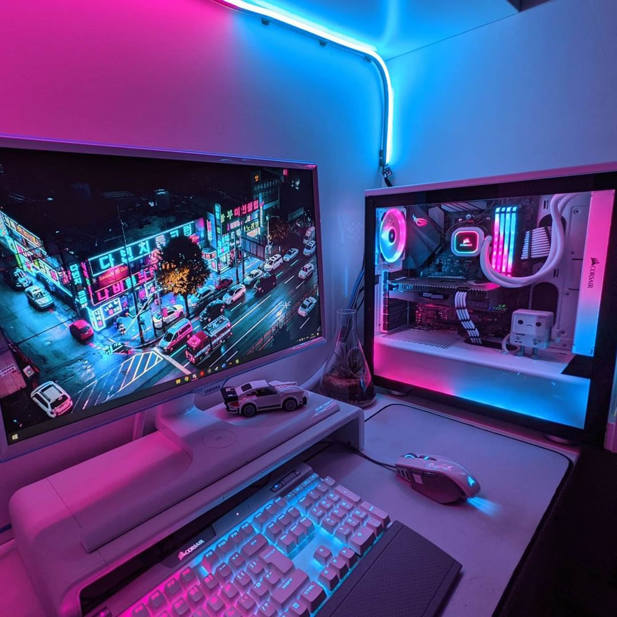 Why do gamers like RGB lights?